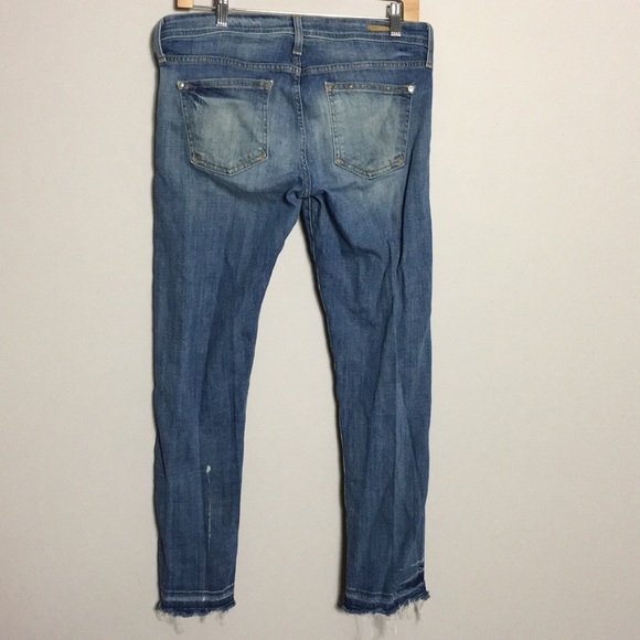 🔥Pilcro and the Letterpress •Hyphen Raw Hem Jeans - Picture 4 of 7